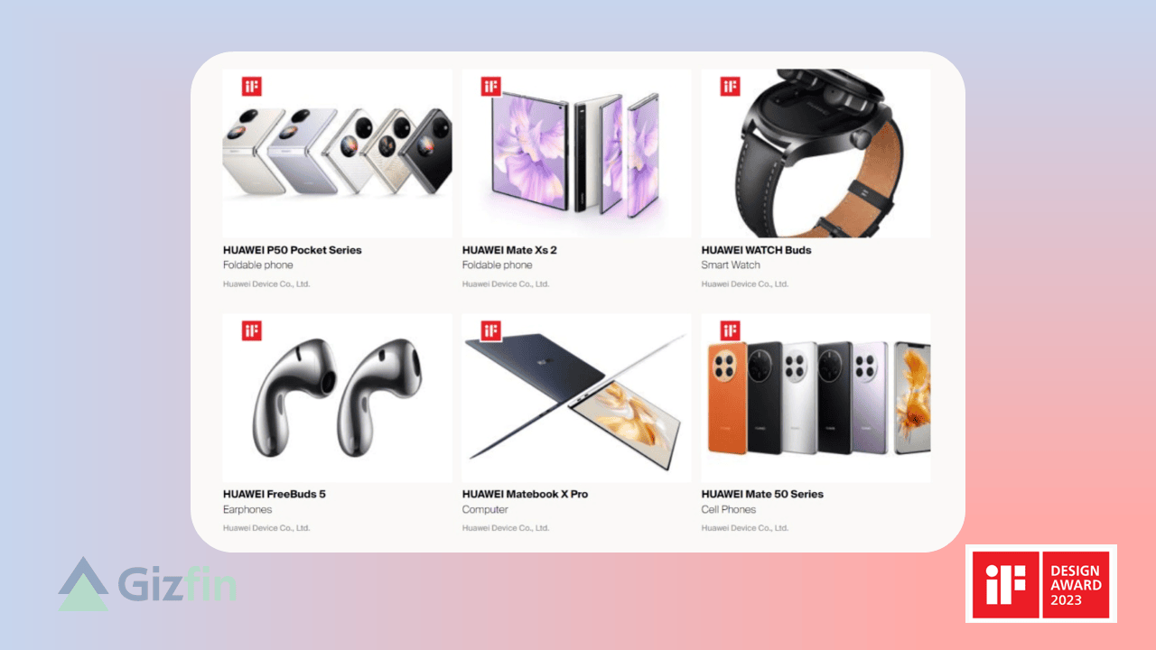 Huawei Menangkan Penghargaan iF Design Awards 2023