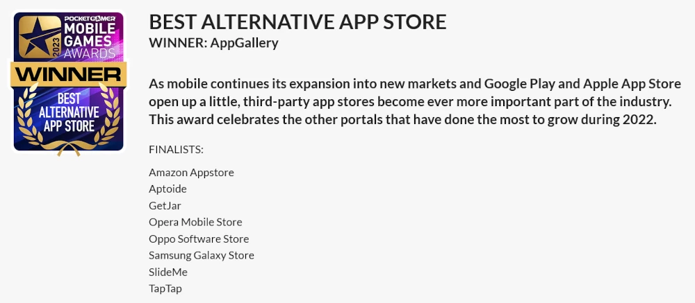 Pengumuman Pemenang Best Alternative App Store MGA 2023