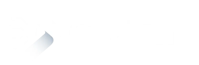Gizfin Logomark White
